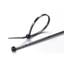 Nylon Cable Ties: L 7.9” X W 0.190", 50 lbs., 1000 pcs./bag, UV rated Indoor/ Outdoor Black
